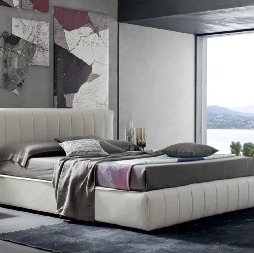 Letto in ecopelle Oliver di Maronese Acf