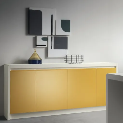 Madia Living Dandy Giallo Senape di Scavolini