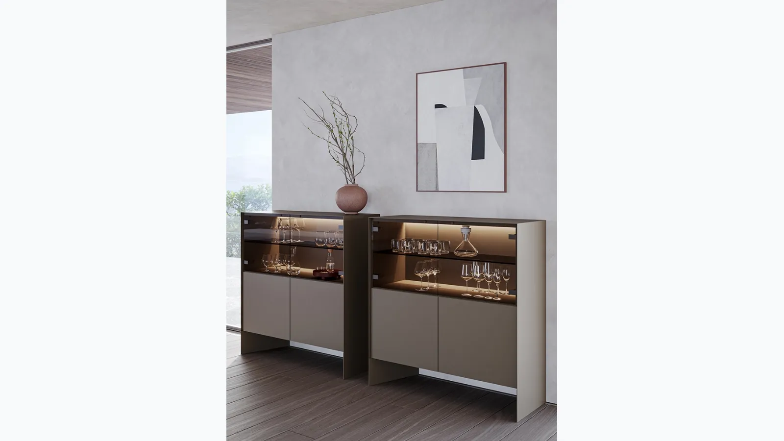 Madia Alta Nemesi Credenza di Ronda Design